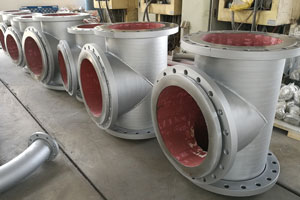 【案例】pg电子模拟器耐磨陶瓷三通管道在湖北某有机硅厂稳固运行超两年