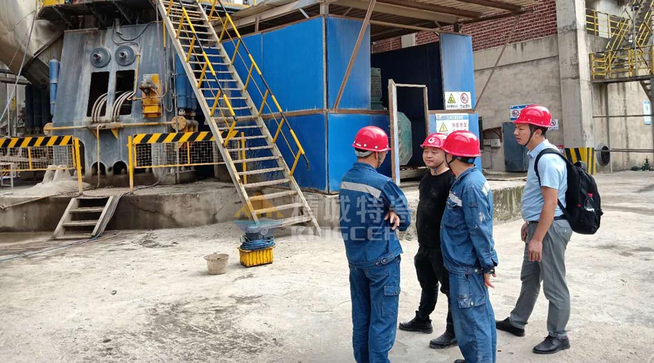 pg电子模拟器特瓷赴四川某水泥厂现场勘探以及手艺交流