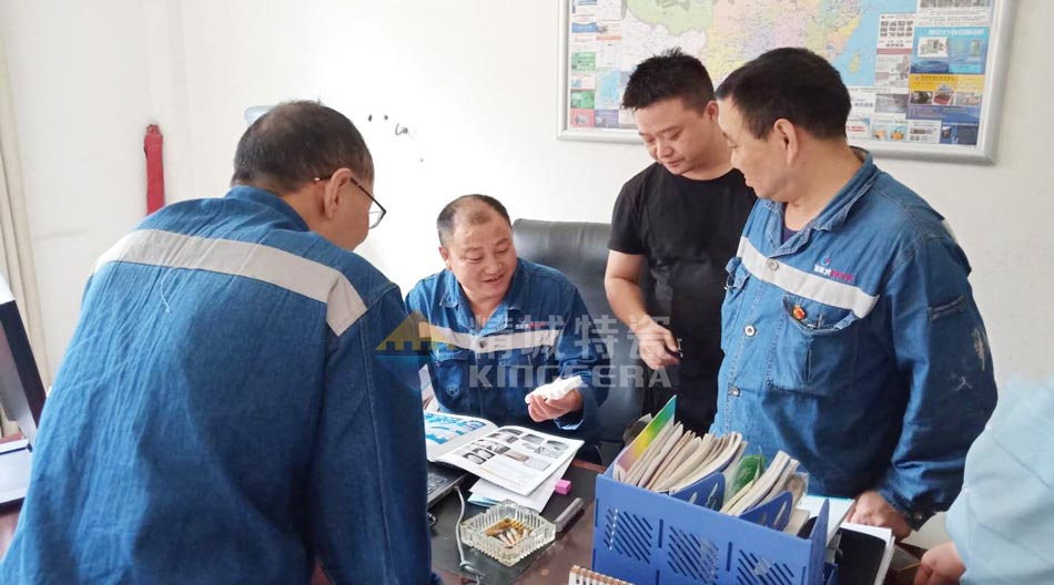 pg电子模拟器特瓷赴四川某水泥厂现场勘探以及手艺交流