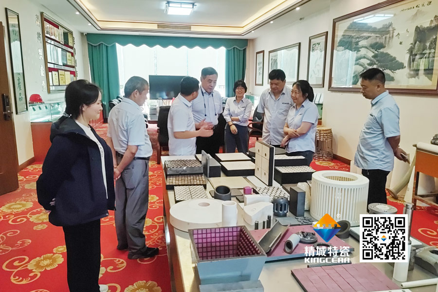 清华大学潘伟教授到访pg电子模拟器特瓷