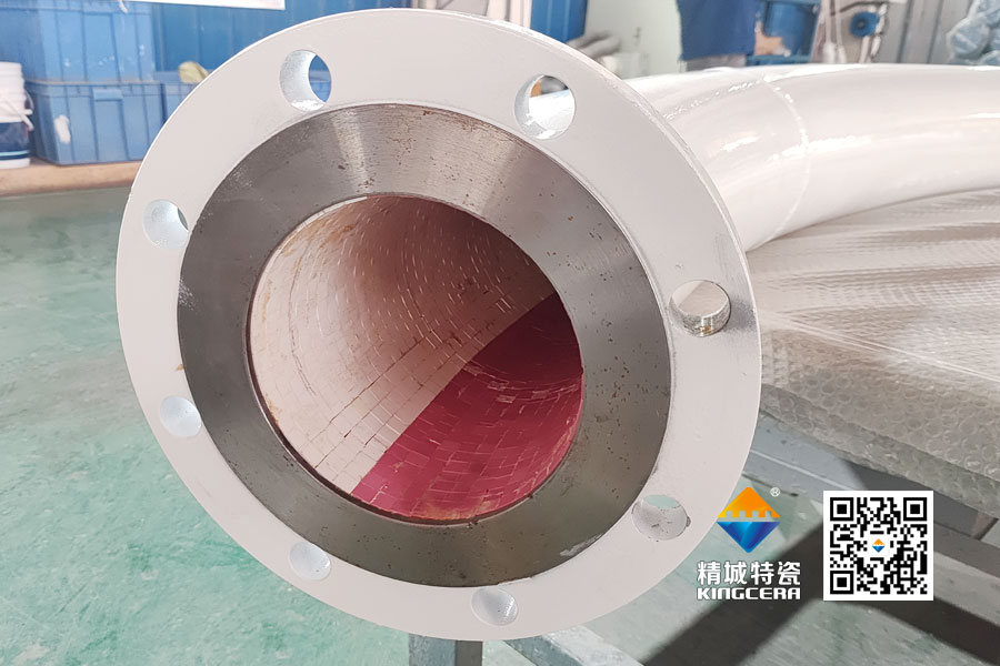 pg电子模拟器ZTA陶瓷贴片耐磨管道