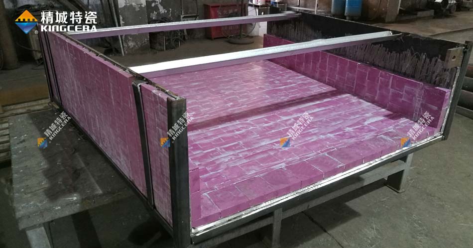 pg电子模拟器特瓷水泥立磨溜槽衬板厂家定制